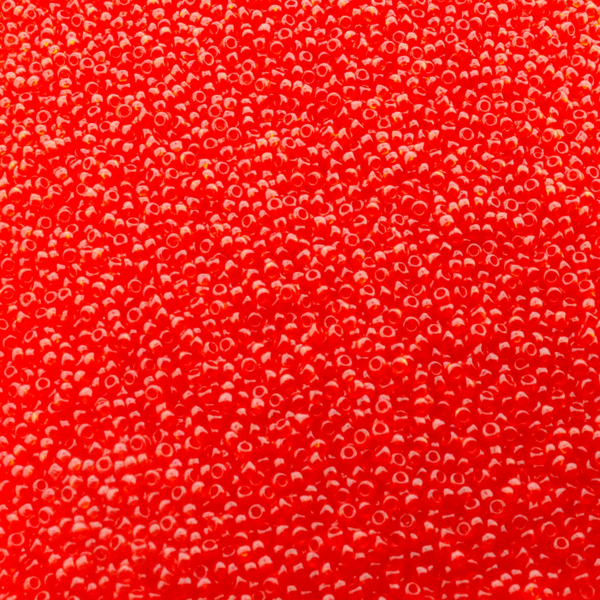 Toho Size 15 Seed Beads 10g Trans Siam Ruby 3mm for jewellery making