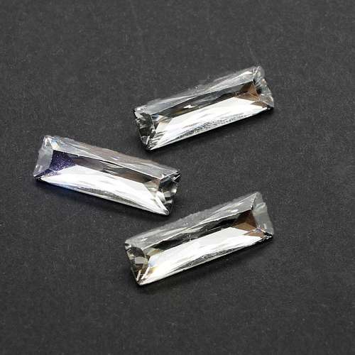 21mm resin Rivoli stone steel — faceted round crystal-style cabochon ideal for jewelry making, settings, and crafts