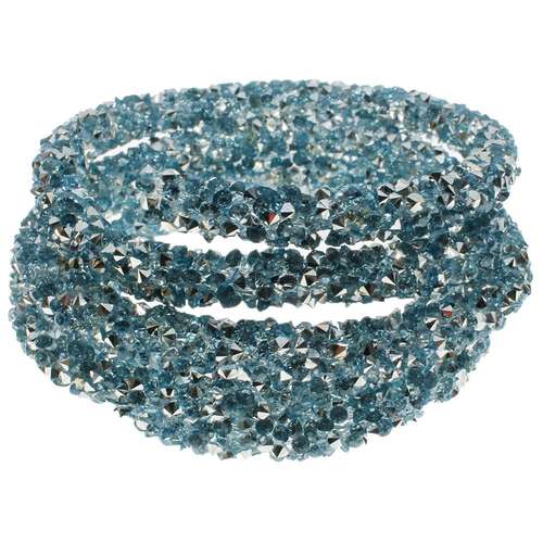 Diamond Tube Resin - Silver Light Aqua 70 cm
