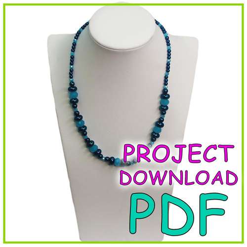 Basic Bead Stringing onto Tigertail - Download Instructions