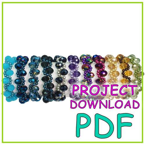 Bead Weaving with Monofilament - Download Instructions
