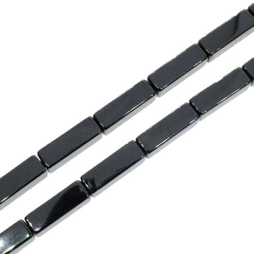 3x9mm hematite cube — for jewelry making, crafting, and beadwork projects