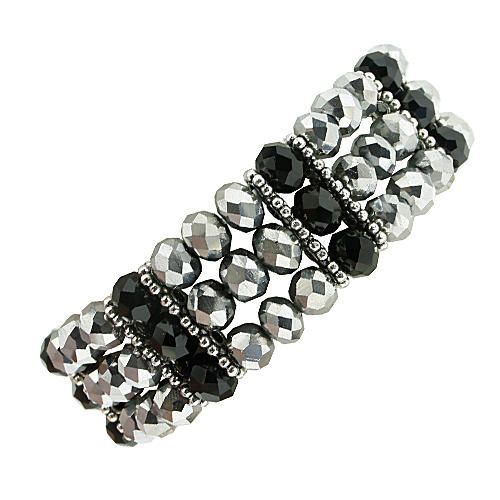 Beatrice Bracelet silver bundle pack bracelet making kit — DIY set with beads and instructions for creating handmade jewelry