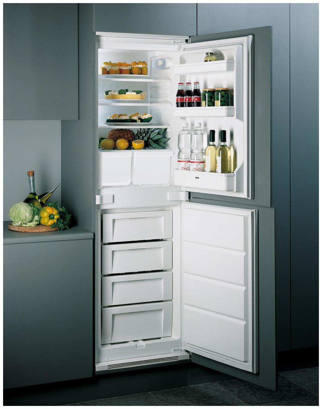 integrated fridge freezer offers