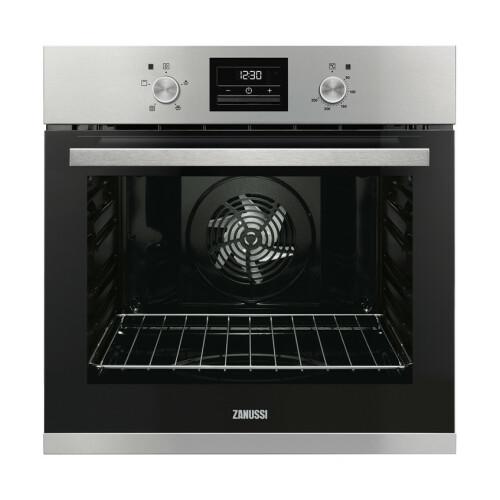 zanussi single multifunction oven zob35471xk