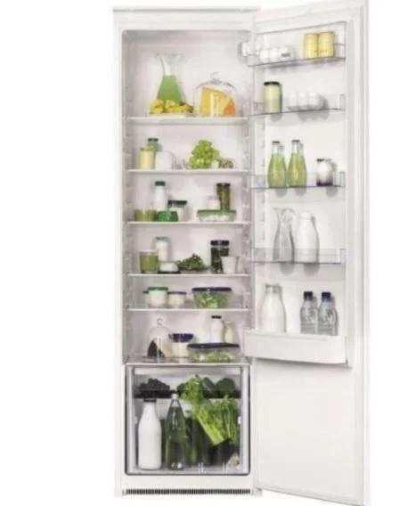 zanussi integrated tower fridge zrdn18fs1