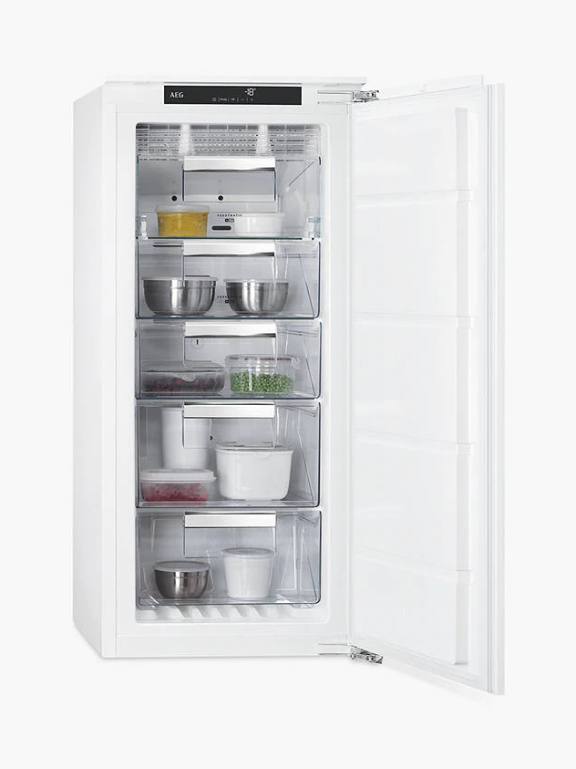 aeg integrated freezer drawers