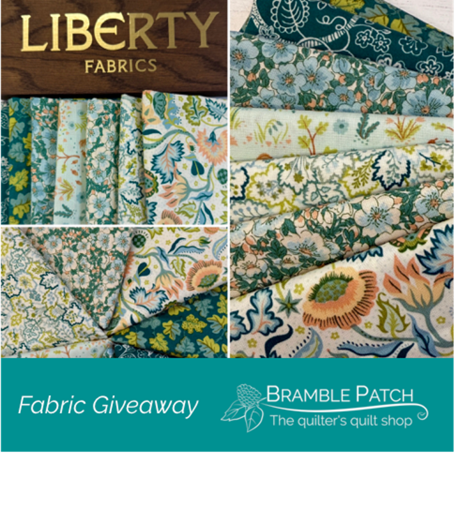 May - Liberty Fabric Giveaway!