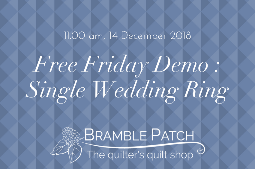 14 December 2018 Demo : Single Wedding Ring