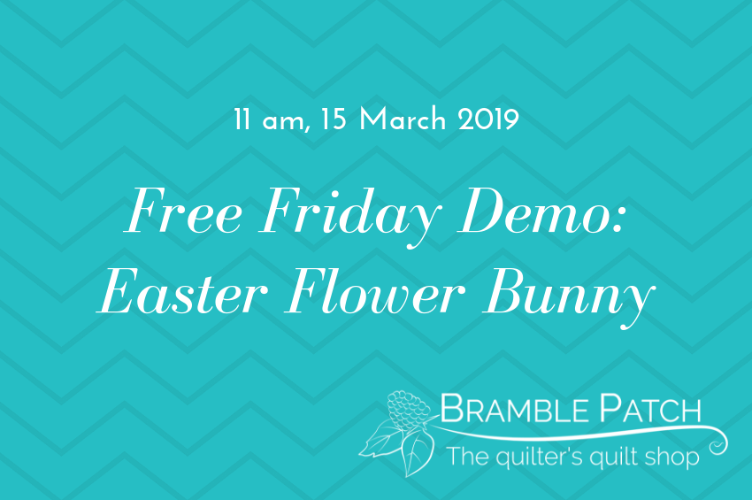 15 March 2019 Demo : Easter Flower Bunny
