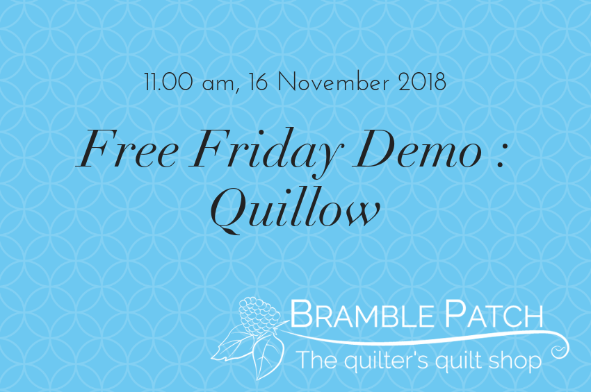 16 November 2018 Demo : Quillow
