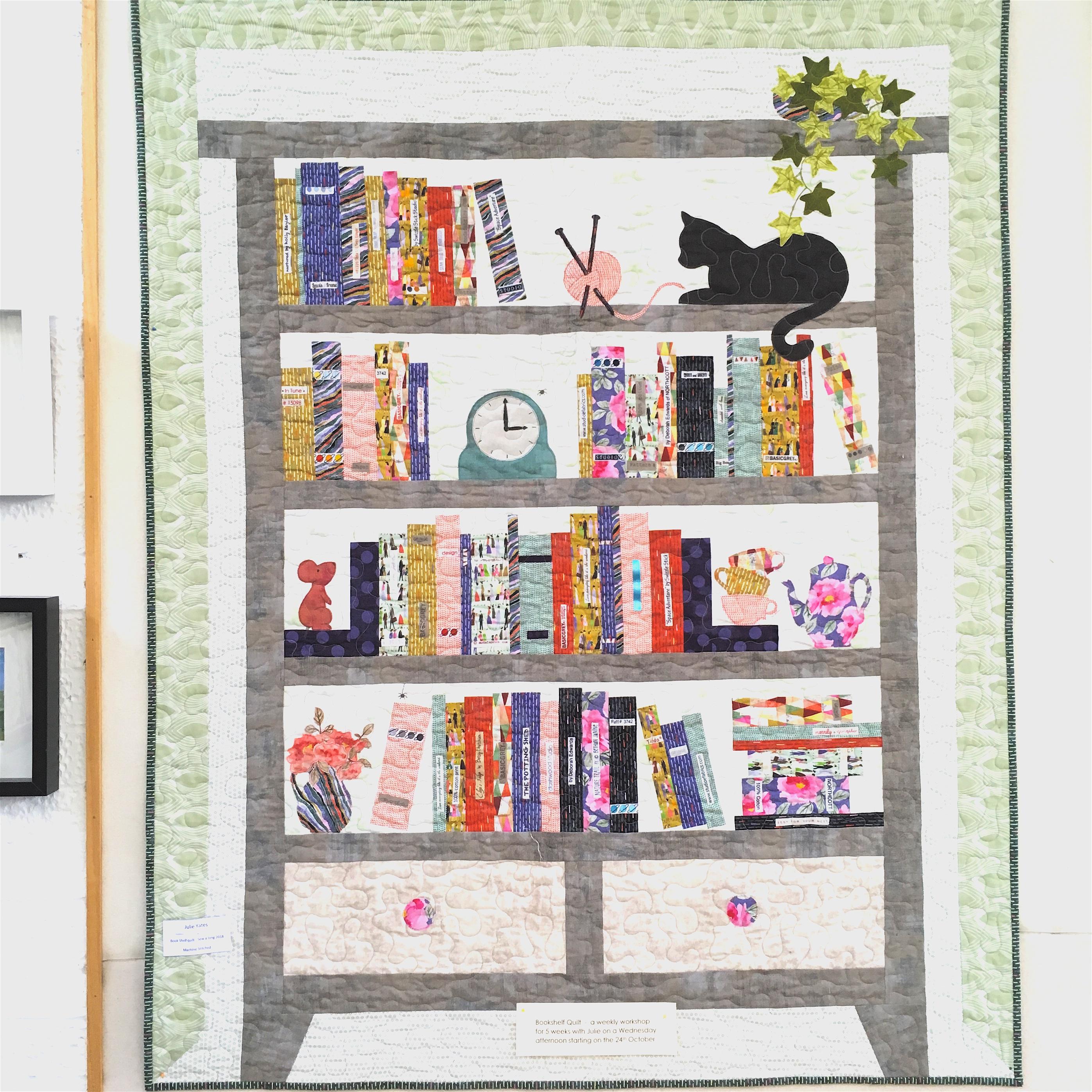 2018 10 24 Bookshelf Quilt Class