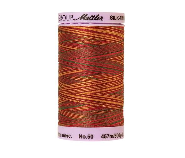 Mettler No 50 Silk Finish Multi Cotton Quilting Thread 457m 457m 9851 Poppy Garden each 