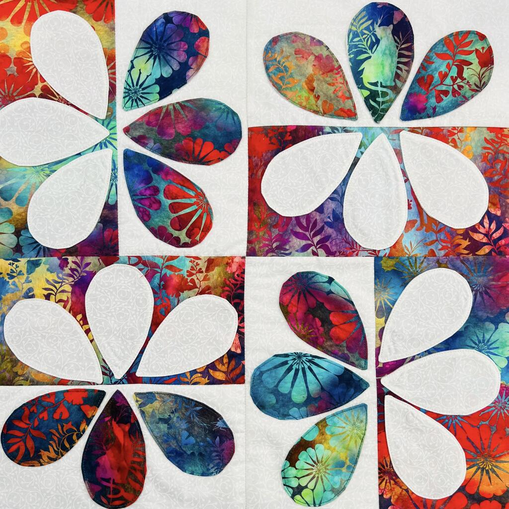 Free Friday Demo - Friday 4th April - With Jacky - Turned Applique Panel