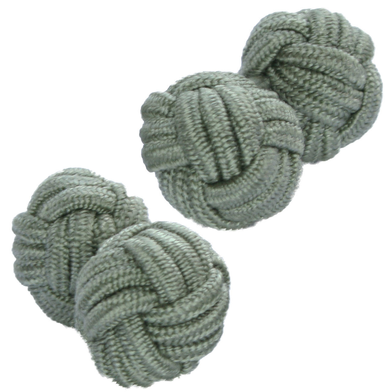 Olivine Knot Cufflinks from Cuffs & Co