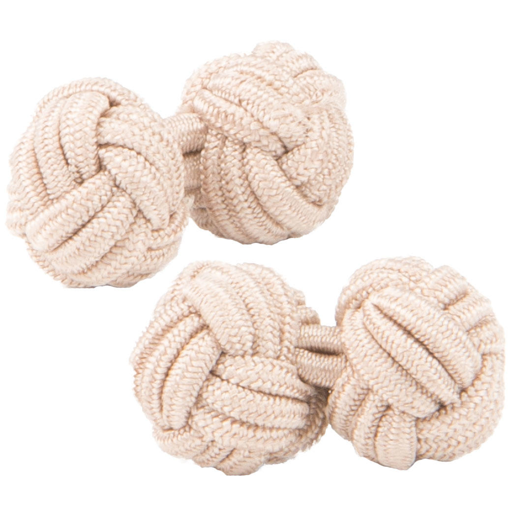 Fawn Knot Cufflinks from Cuffs & Co