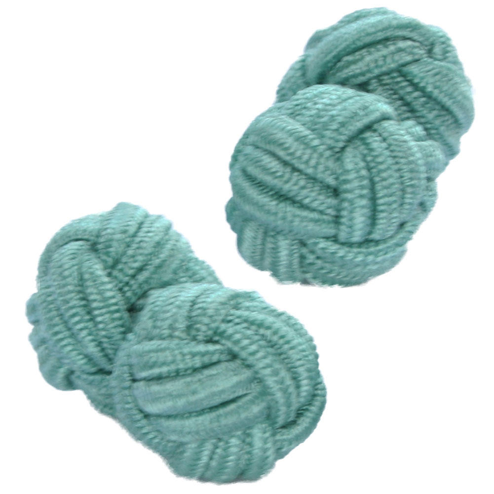 Pale Sea Knot Cufflinks from Cuffs & Co