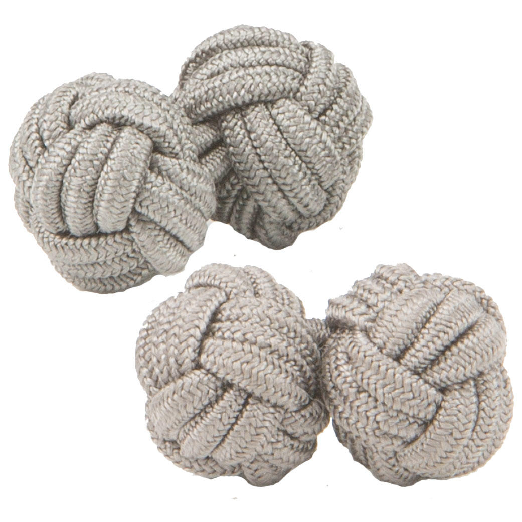 Light Brown Knot Cufflinks from Cuffs & Co