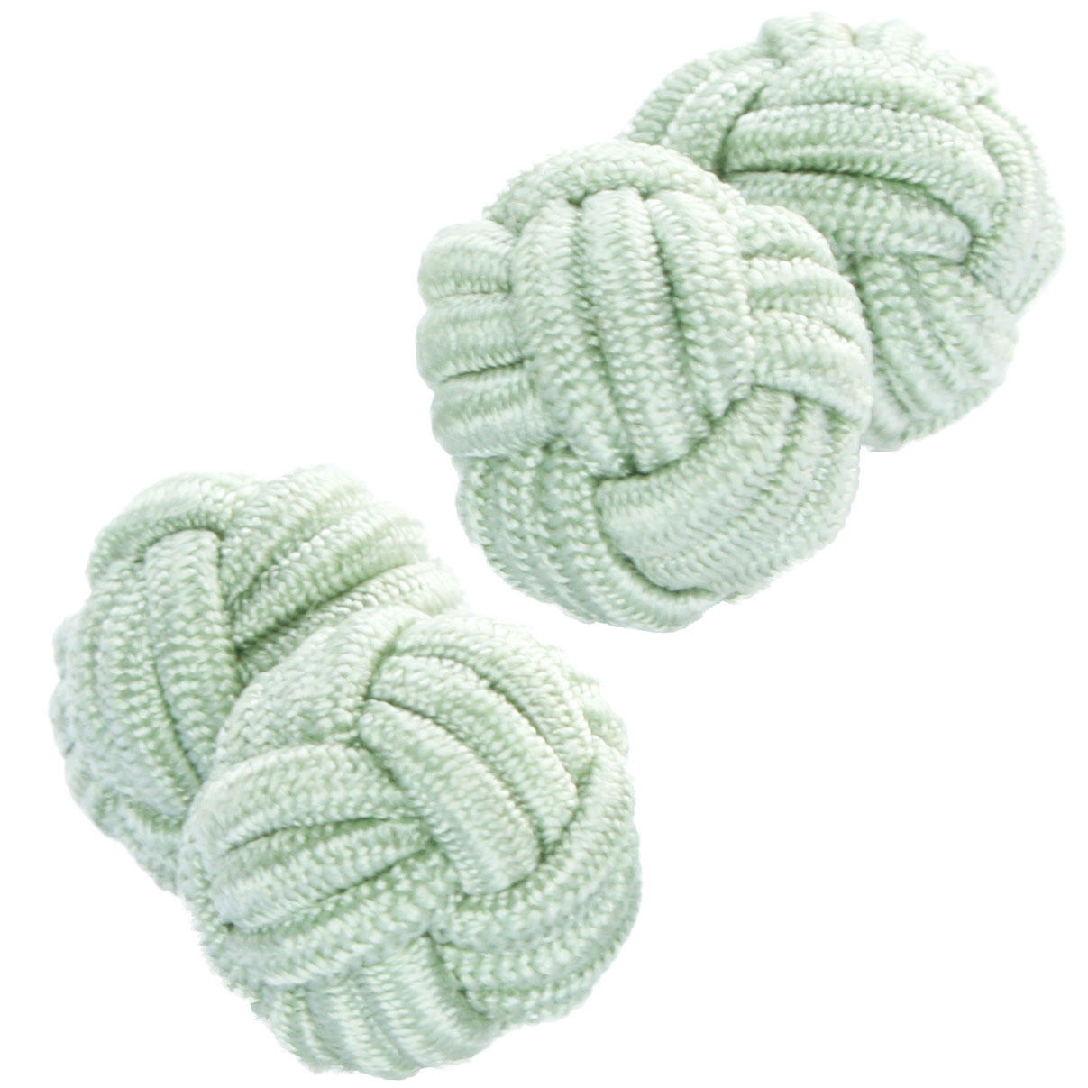 Peppermint Knot Cufflinks from Cuffs & Co