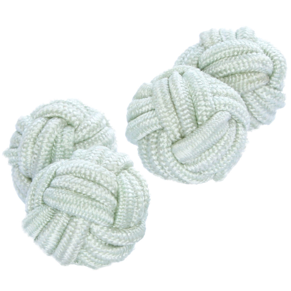 Apple White Knot Cufflinks from Cuffs & Co