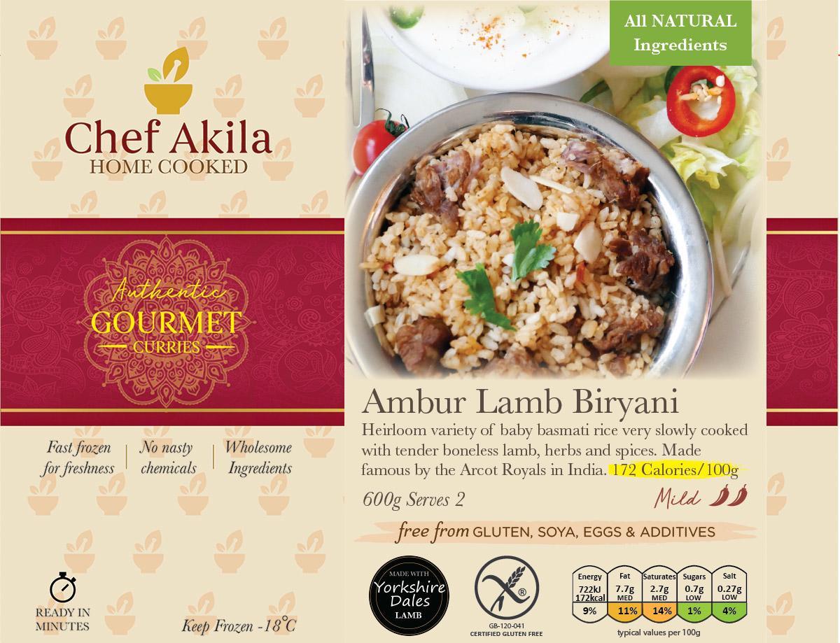 Ambur Lamb Biryani 600g