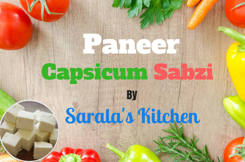 Paneer Capsicum Sabzi