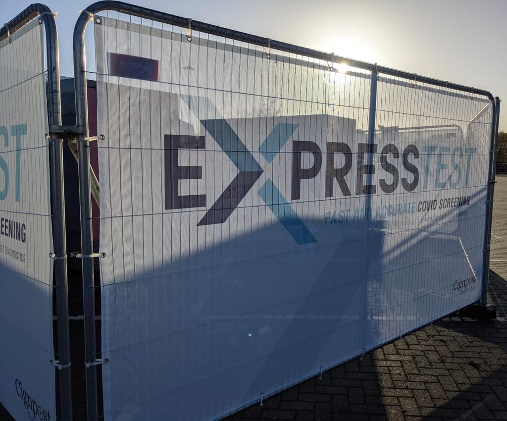 Heras Fence Banners