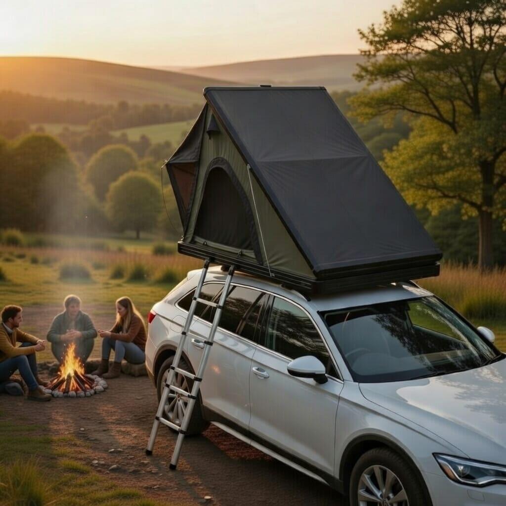 TentBox Roof Tent on Car Lifestyle