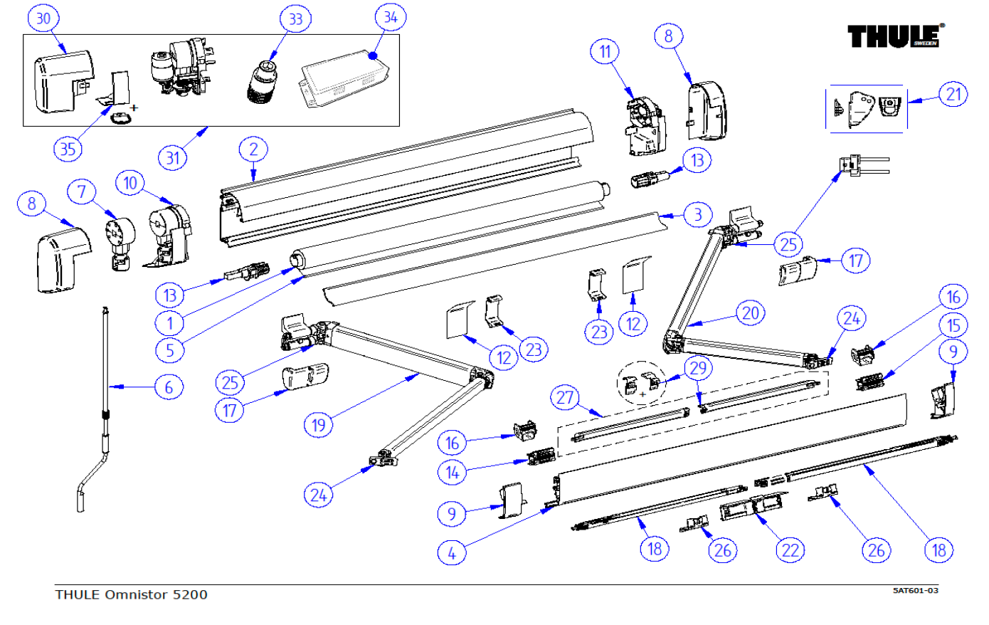 5200 spare parts
