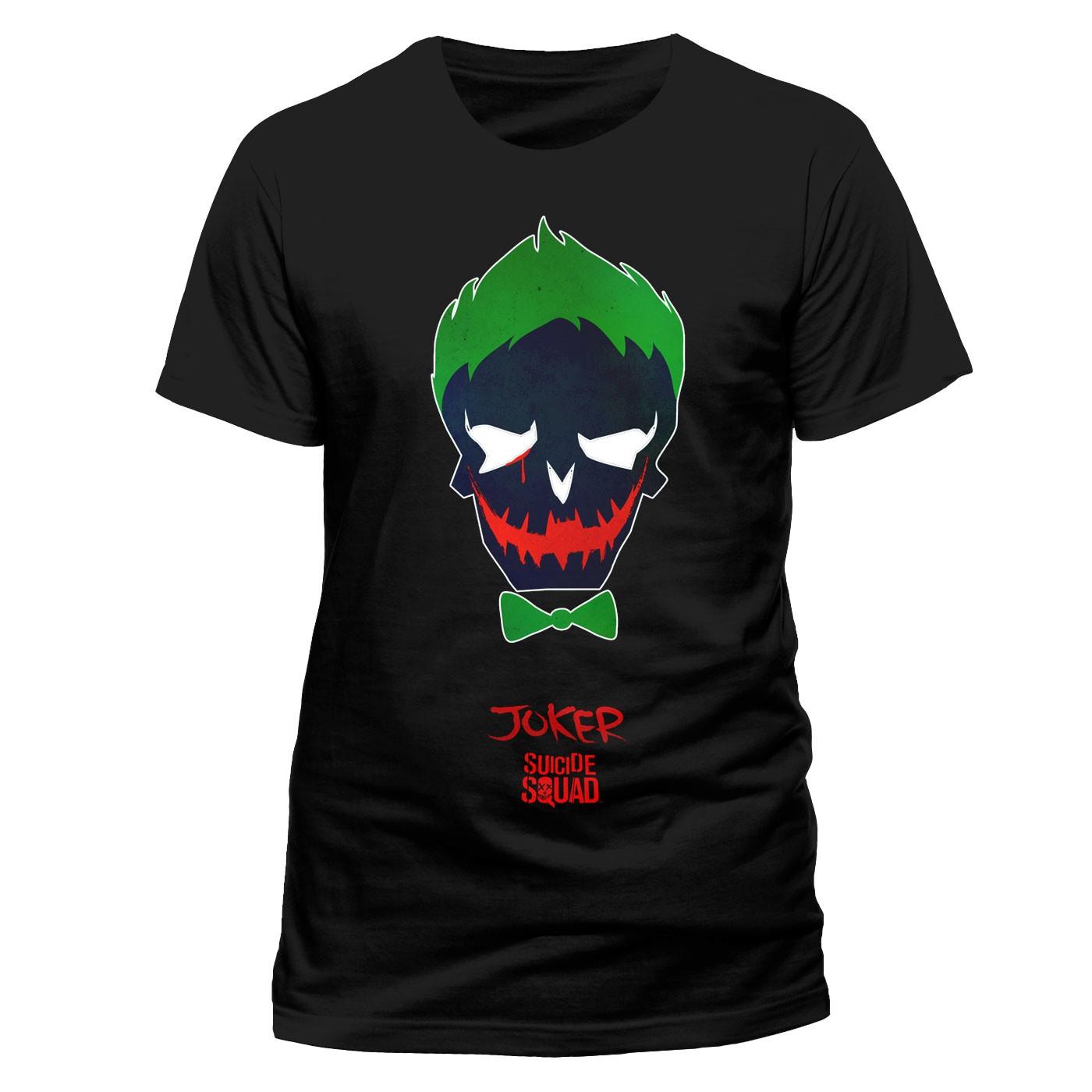 Suicide Squad - Joker Icon T-Shirt Black