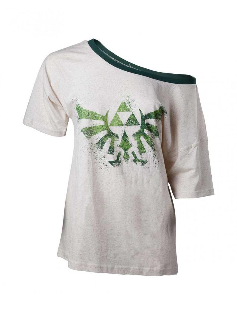 The Legend Of Zelda - Off Shoulder Ladies T-Shirt