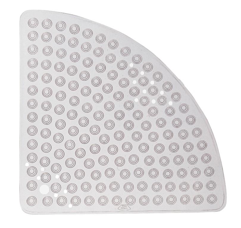 Accessorize My Bathroom Gedy Funky Bubble Corner Shower Mat Clear