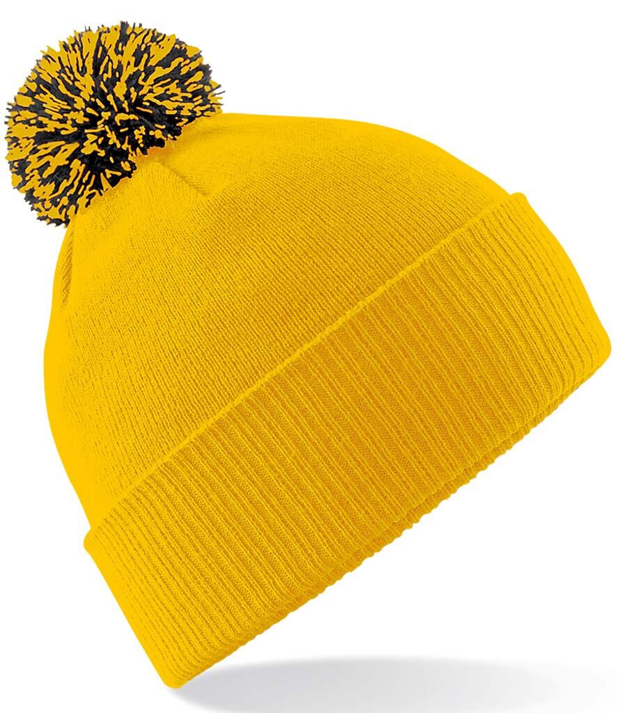 BB450 Slopes Ready Snowstar Beanie Gold / Black
