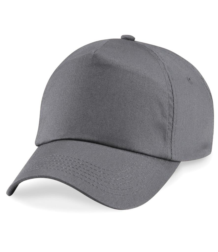 BB10 Original 5 Panel Cap graphite grey