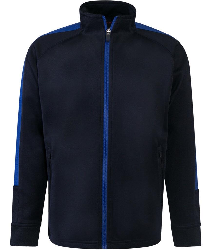 LV873 Kids Knitted Tracksuit Top Navy / Royal