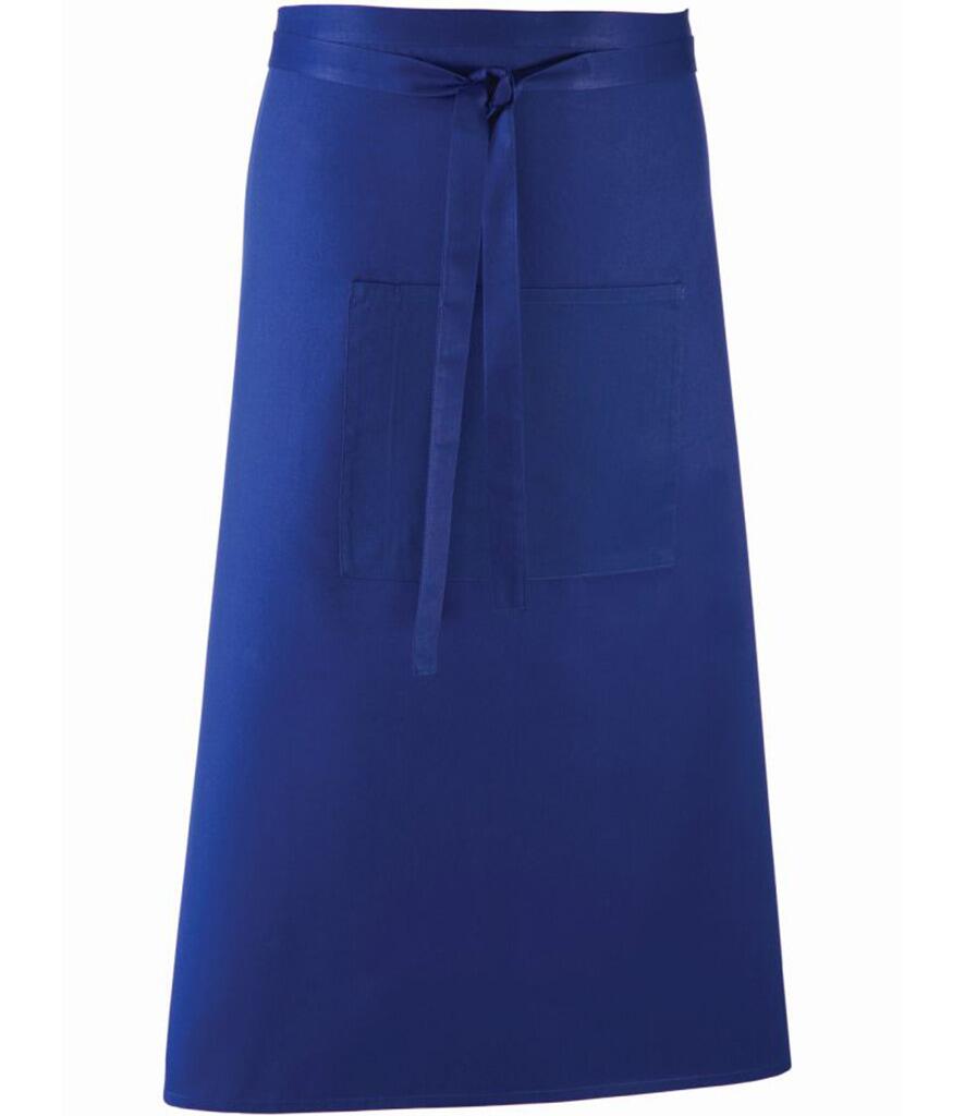 PR158 Mid-Length Apron with Centre Pocket Royal