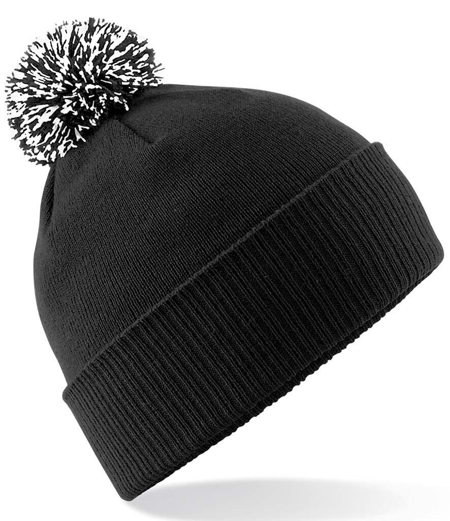 BB450 Slopes Ready Snowstar Beanie Black / White
