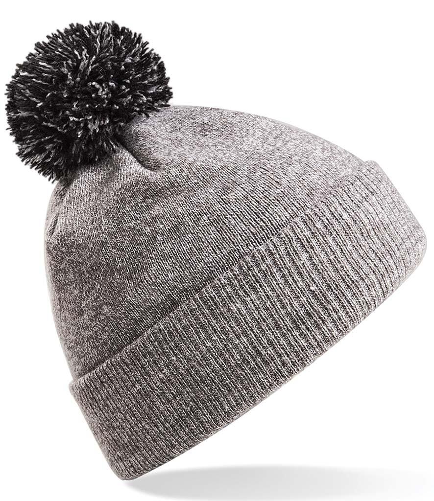 BB450 Slopes Ready Snowstar Beanie Heather Grey / Black