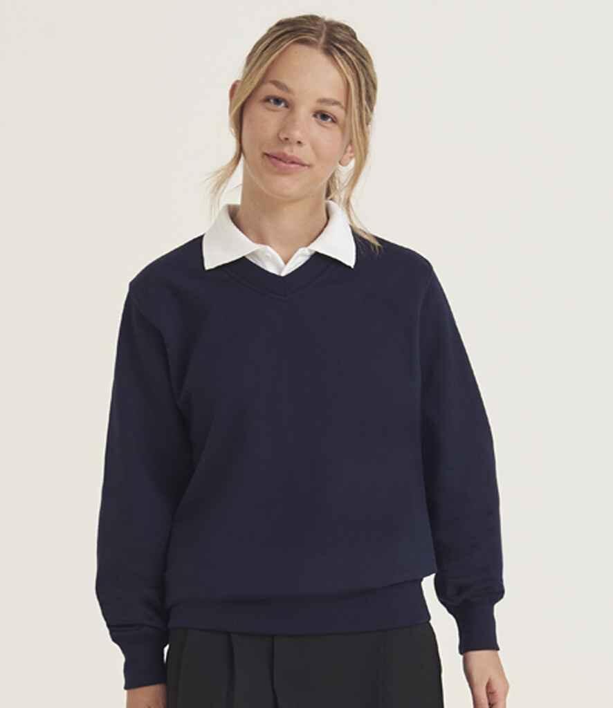 Seniors V Neck School Sweatshirt