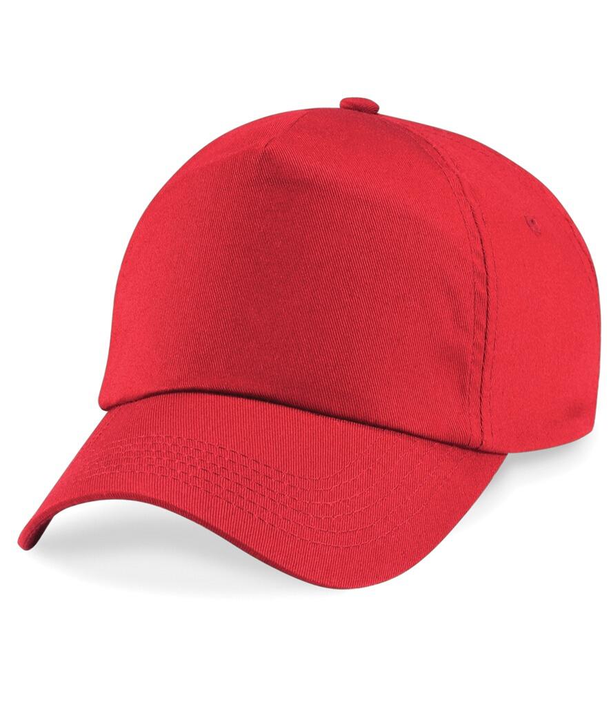 BB10 Original 5 Panel Cap bright red