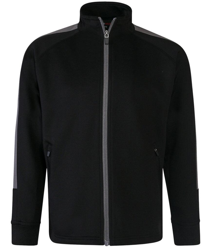 LV873 Kids Knitted Tracksuit Top Black / Gunmetal