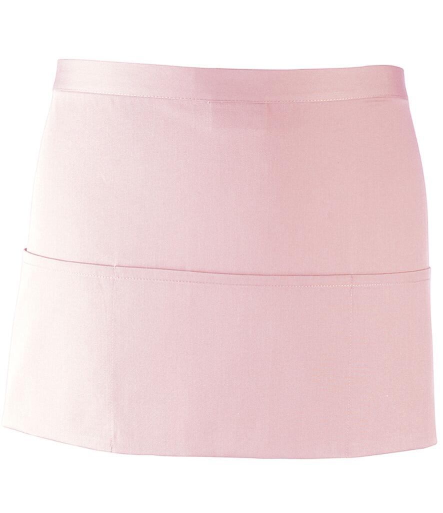 PR155 Short Bar Apron Pink