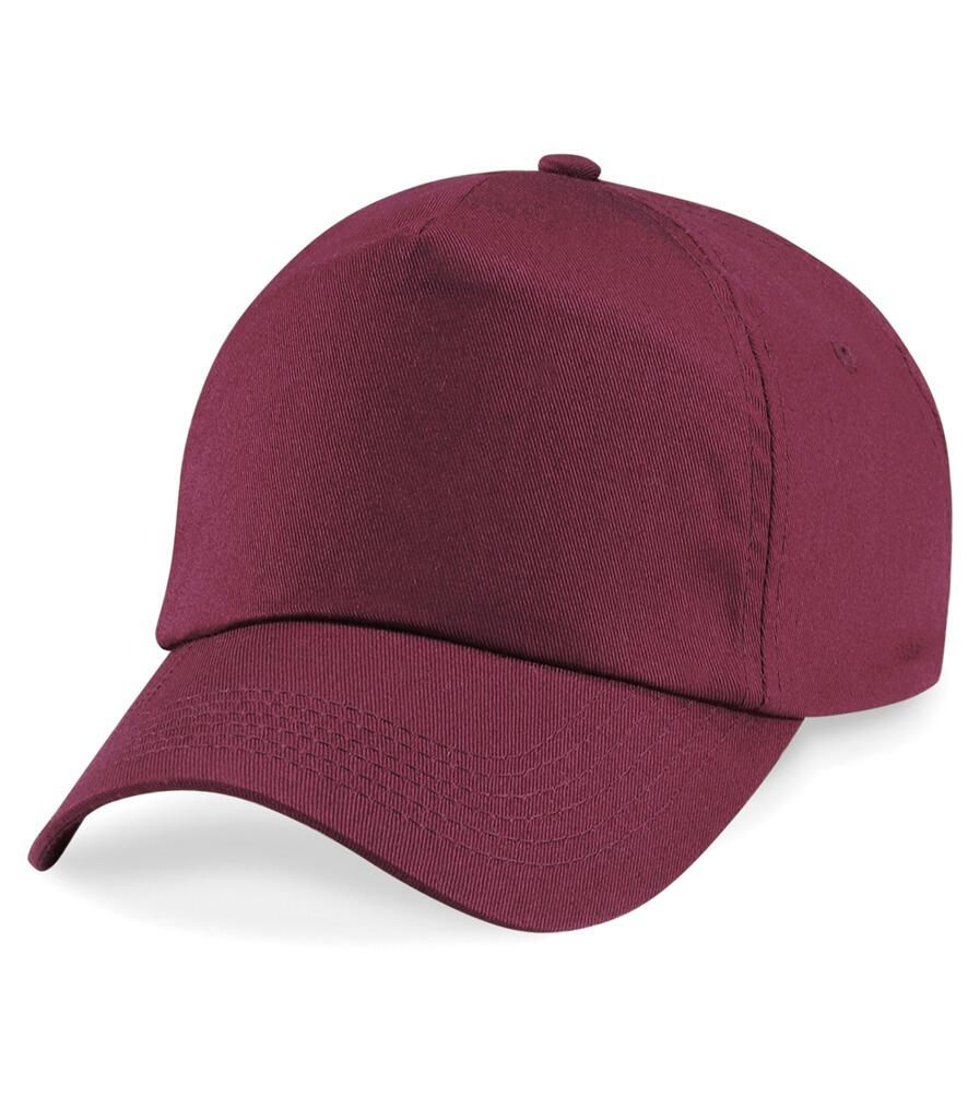 BB10 Original 5 Panel Cap burgundy