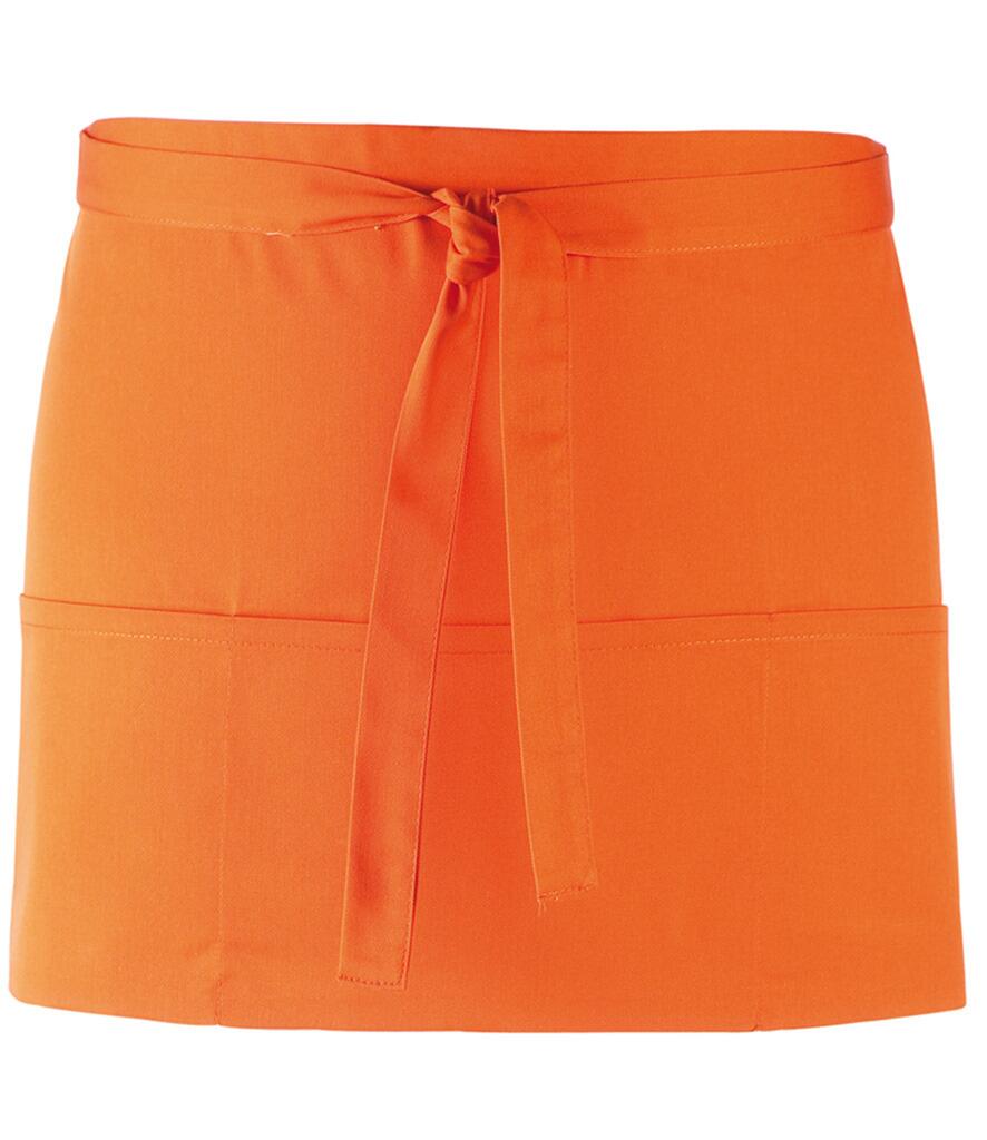 PR155 Short Bar Apron Orange