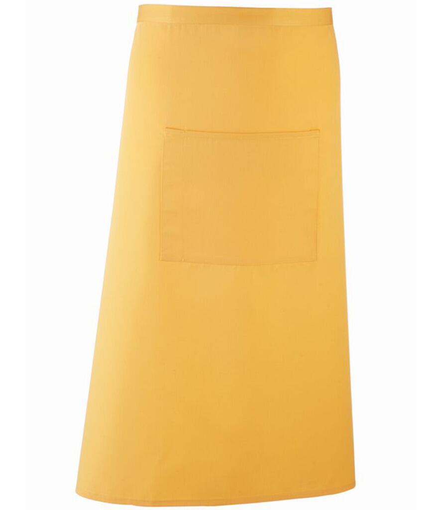 PR158 Mid-Length Apron with Centre Pocket Sunflower