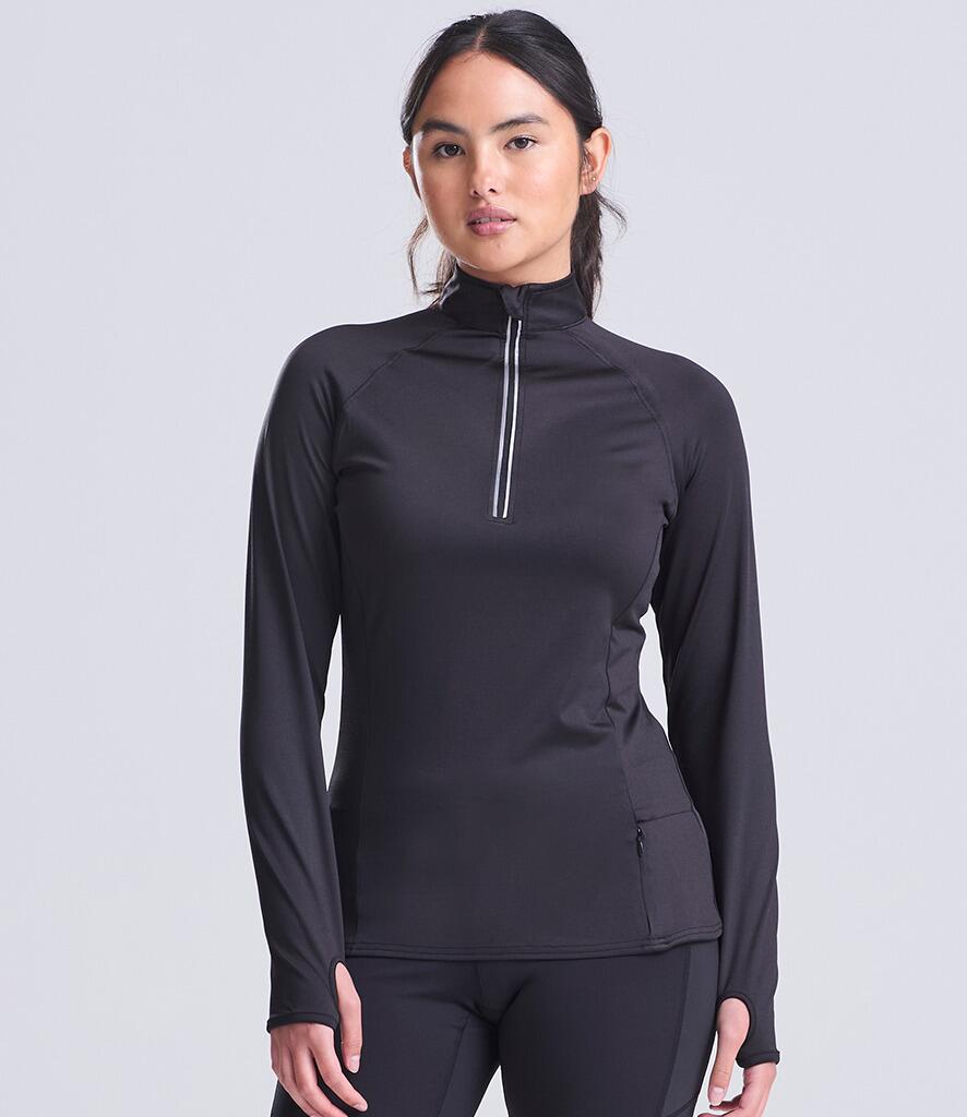 JC035 Ladies Cool Half Zip Top