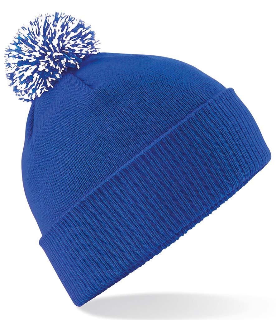 BB450 Slopes Ready Snowstar Beanie Bright Royal / Off White