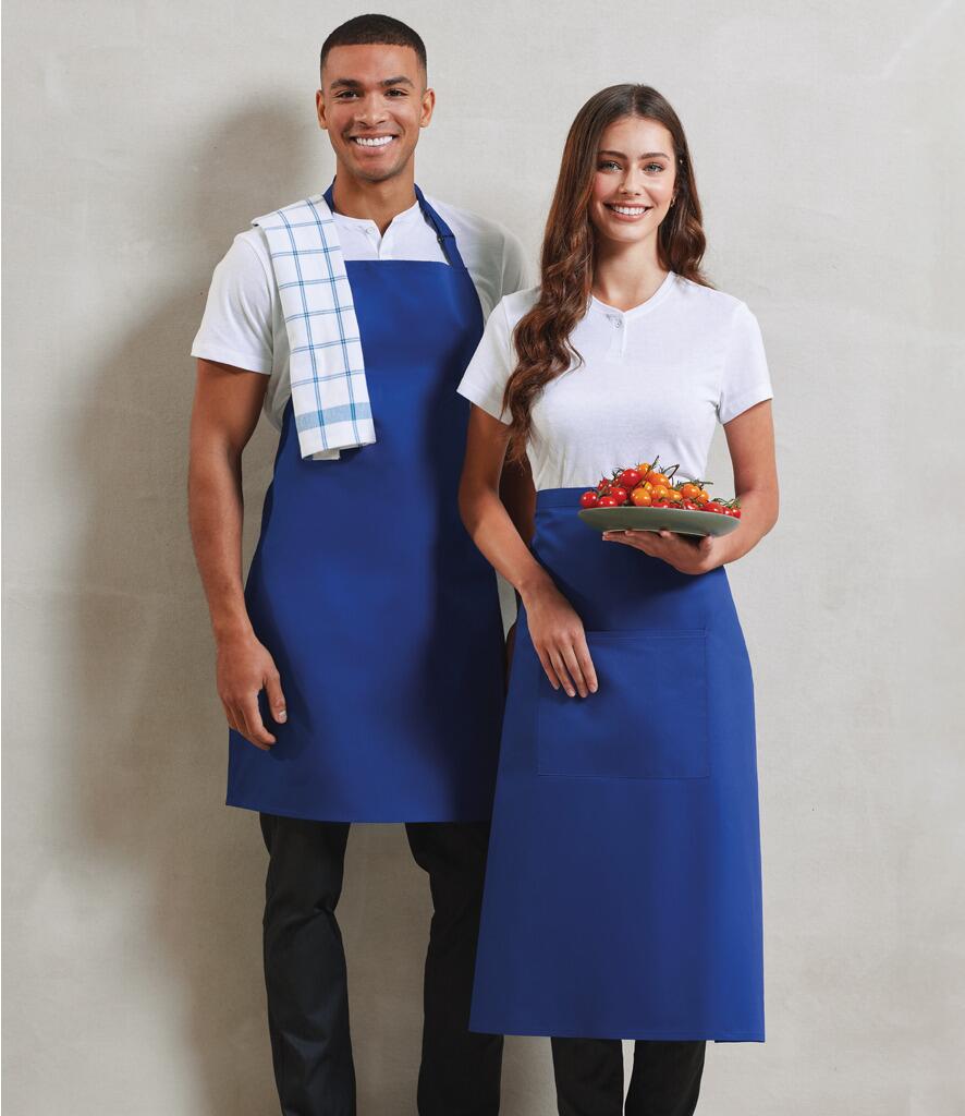 PR158 Mid-Length Apron with Centre Pocket