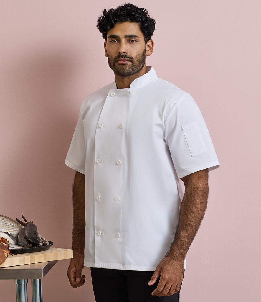 PR656 Short Sleeve Chef Jacket