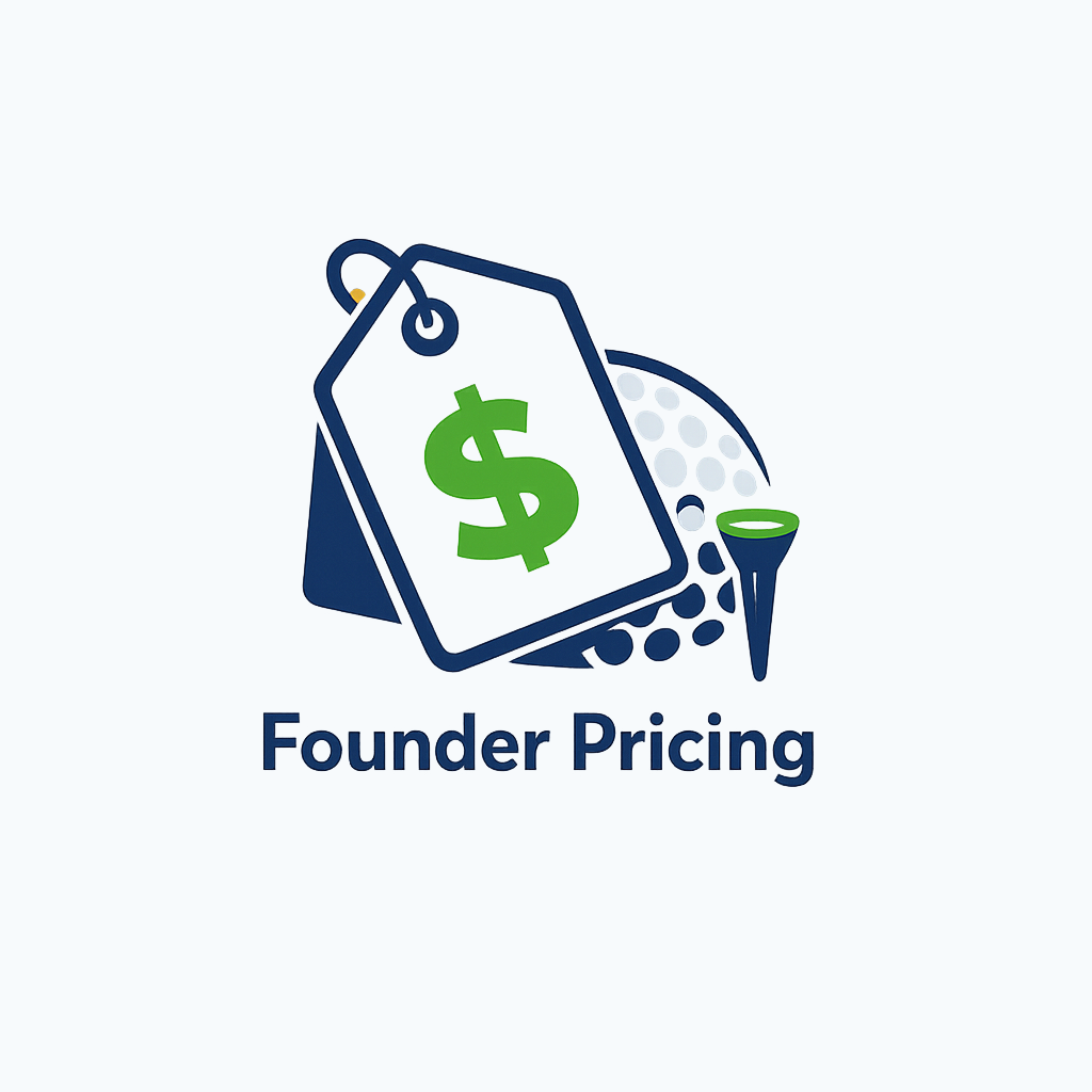 Founder pricing tag icon.